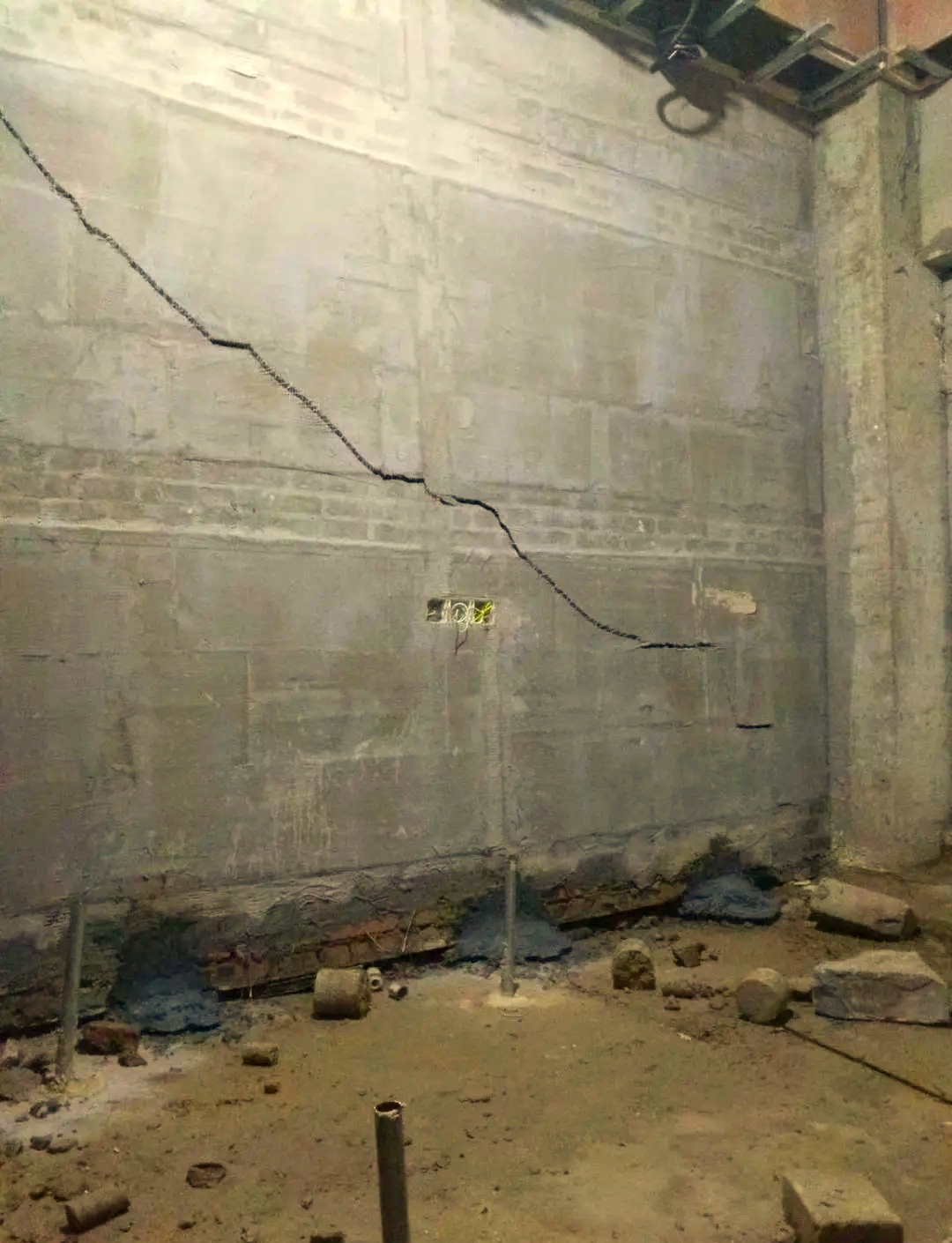 邢台沙河房屋下沉加固