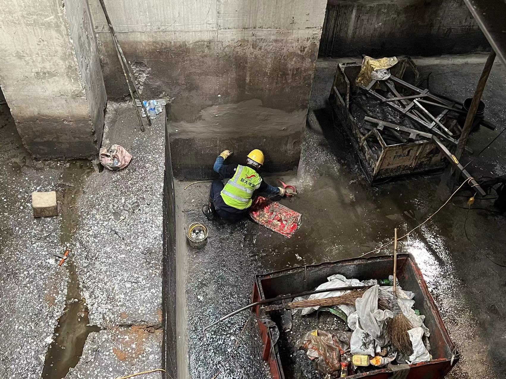 邢台沙河基坑渗漏水堵漏